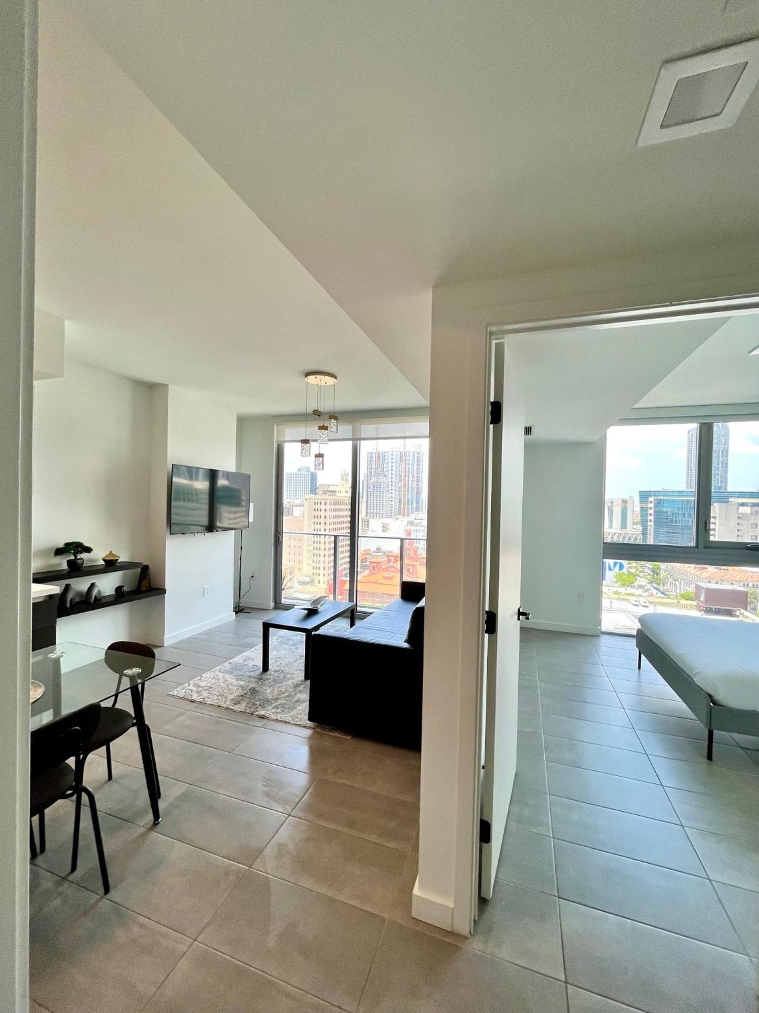 Brand New Modern 1 Bedroom Unit Downtown Miami Esterno foto